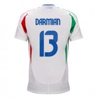 Echipament fotbal Italia Matteo Darmian #13 Tricou Deplasare European 2024 maneca scurta